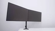 TOPSKYS TI732 双屏显示器支架 锁孔式升降旋转支架