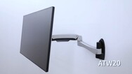 ATW20 显示器支架：全向调节，省空间办公神器