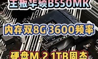 R5-5700X3D 廪˶B550M-K ڴ˫8G 3600Ƶ