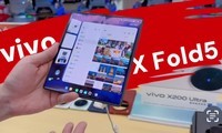  Vivo X Fold5: light and thin, not like a folding screen, and not as efficient as a main machine