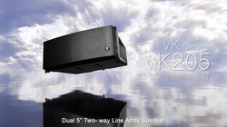  Ruifeng Intelligent VK205 Dual 5-inch Two crossover Line Array Speaker