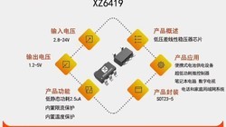XZ6419�����ѹ2.8-24V�������ѹ1.2-5V