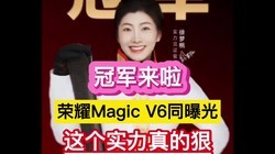 �ھ���������ҫMagic V6һͬ�ع⣬���ʵ����ĺݡ���