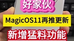 �üһMagicOS11���Ƹ��£��������Ϲ��ܡ���