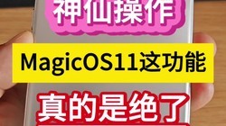 ���ɲ�����MagicOS11�⹦�ܣ�����Ǿ��ˡ���