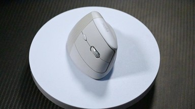 英菲克X9立式无线鼠标：静音不噪、握感舒适、自带桌面返回键