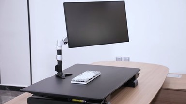 中高端单支臂办公家用首选的显示器支架