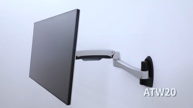 ATW20 显示器支架：全向调节，省空间办公神器