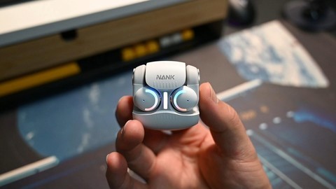 南卡Lite3耳夹式无线蓝牙耳机：造型别致、自带夜跑灯的耳机