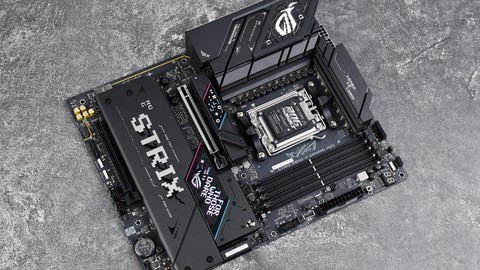 华硕ROG STRIX B850 E GAMING WIFI主板首发开箱 9800X3D王牌搭档