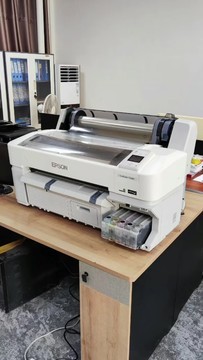爱普生T3280菲林胶片打印机 制版晒版 标识标牌丝印柔印打印效果测试