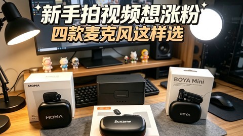 大疆麦克风真好还是被吹爆？4款领夹麦同场景实测见真章